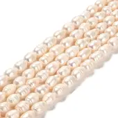 Natural Cultured Freshwater Pearl Beads Strands