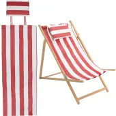 Stripe Pattern Chair Oxford Cloth