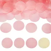 150Pcs Rainbow Iridescent PVC Paillette/Sequin Links