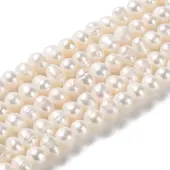 Natural Cultured Freshwater Pearl Beads Strands