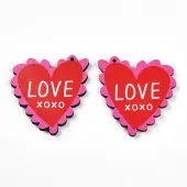 Printed Wood Pendants