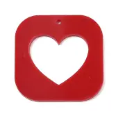 Printed Opeque Acrylic Pendants