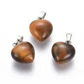 Natural Tiger Eye Pendants
