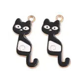 Alloy Enamel Pendants