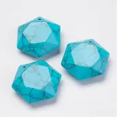 Synthetic Turquoise Pendants