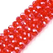 Electroplate Glass Beads Strands