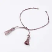 Polyester DIY Braided Bracelet Making