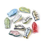 Handmade Porcelain Ceramic Beads