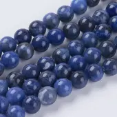 Natural Sodalite Beads Strands