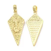 Rack Plating Brass Pendants