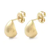 Ion Plating(IP) 304 Stainless Steel Stud Earrings