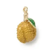 Fruit Theme Alloy Enamel Pendants
