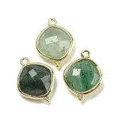 Natural Green Strawberry Quartz Pendants