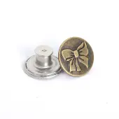 Alloy Button Pins for Jeans