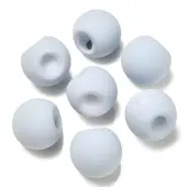 Rubberized Acrylic Beads