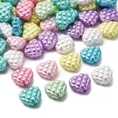 Pearlized Opaque Acrylic Beads