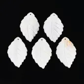 Natural Freshwater Shell Carved Big Pendants
