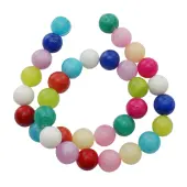 Natural Yellow Jade Beads Strands