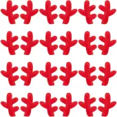 100Pcs 2 Styles Christmas Theme Ornament Accessories