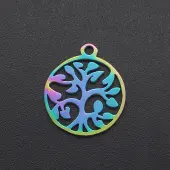 Ion Plating(IP) 201 Stainless Steel Pendants