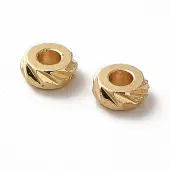 Rack Plating Brass Spacer Beads