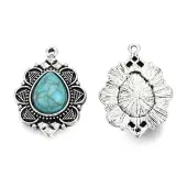 Tibetan Style Alloy Pendants