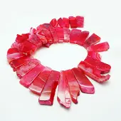 Natural Crackle Agate Beads Strands