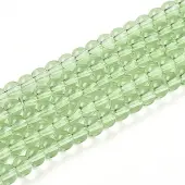 Transparent Glass Beads Strands