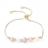 Adjustable Brass Slider Bracelets