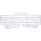 Transparent Plastic Bead Containers