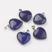 Natural Dyed Lapis Lazuli Pendants