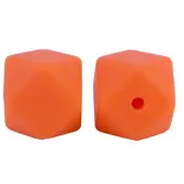 Octagon Food Grade Silicone Beads