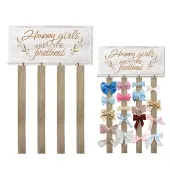 Wood Hanging Welcome Sign