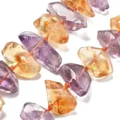 Natural Ametrine Beads Strands