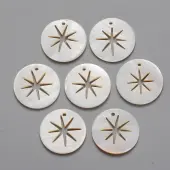 Natural Freshwater Shell Pendants