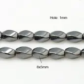 Non-magnetic Synthetic Hematite Beads Strands
