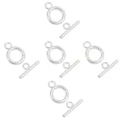 Unicraftale 304 Stainless Steel Toggle Clasps