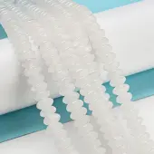 Natural White Jade Beads Strands