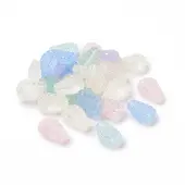 Transparent Frosted Acrylic Beads