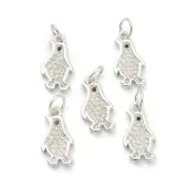 Brass Clear Cubic Zirconia Charms