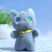 Cute Cloth Plush Bell Kitten Pendant Decorations