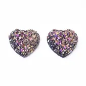 Shining Druzy Resin Cabochons