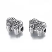 304 Stainless Steel European Beads