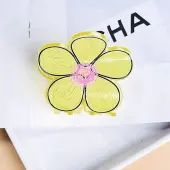 Flower Acrylic Large Claw Hair Clips