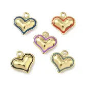 Brass Enamel Pendants