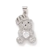 Brass Cubic Zirconia Pendants
