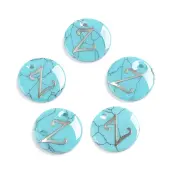 Synthetic Turquoise Charms