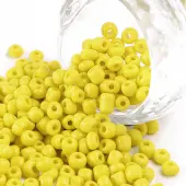 6/0 Opaque Colours Round Glass Seed Beads