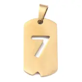 Ion Plating(IP) 304 Stainless Steel Pendants