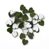 Flocky Acrylic Cabochons